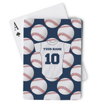 Baseball Jersey Playing Cards (Personalized)