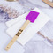 Baseball Jersey Silicone Spatula - Purple - In Context