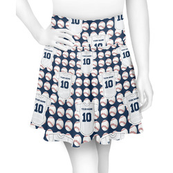 Baseball Jersey Skater Skirt - X Large (Personalized)