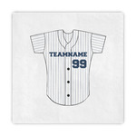 Baseball Jersey Standard Decorative Napkins (Personalized)