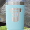 Baseball Jersey Teal Polar Camel Tumbler - 20oz - Close Up