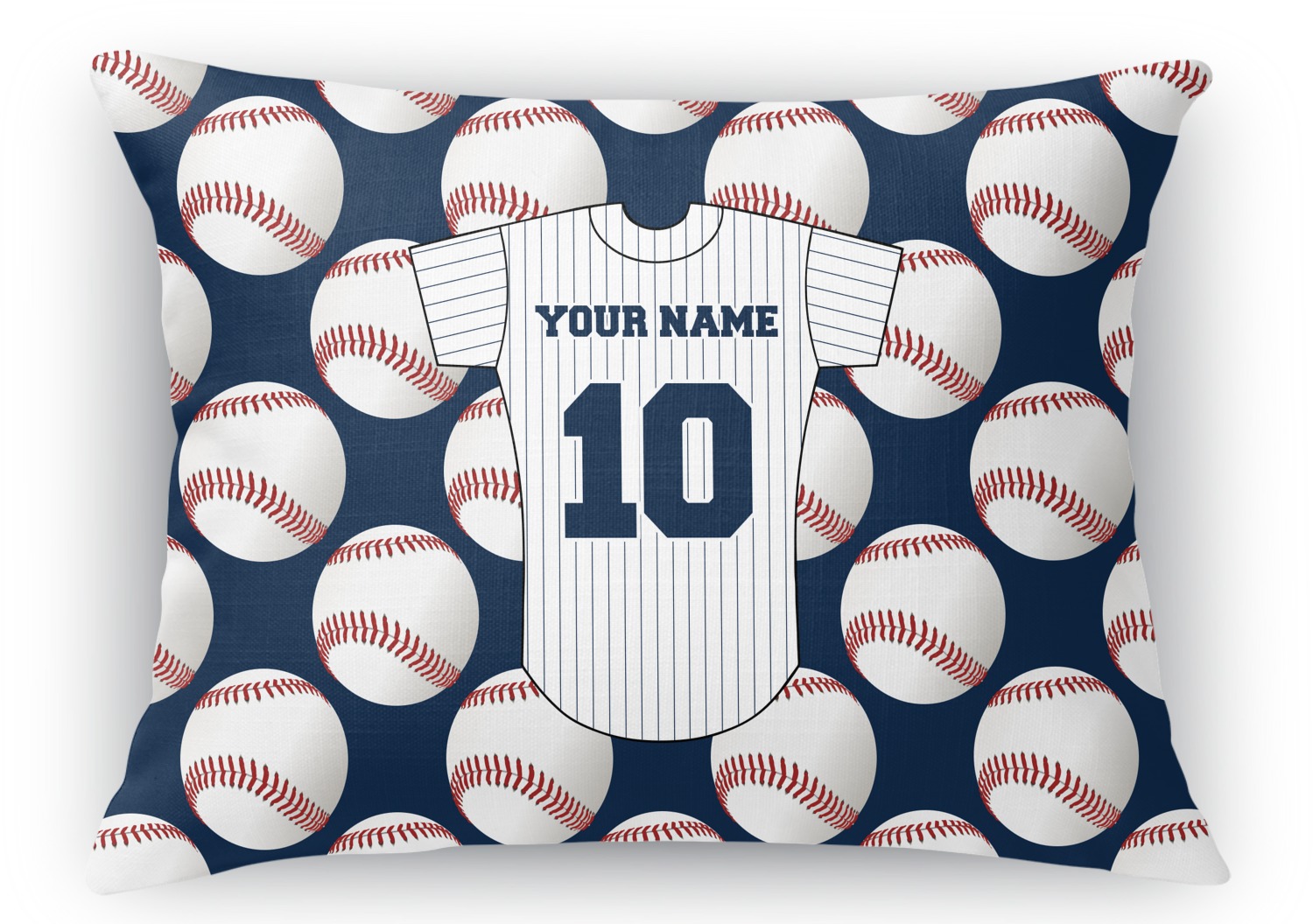 Personalized baseball 2024 pillow case