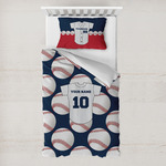 Baseball Jersey Toddler Bedding w/ Name and Number