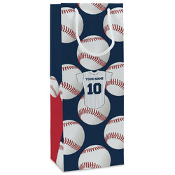 Baseball Jersey Wine Gift Bags - Gloss (Personalized)