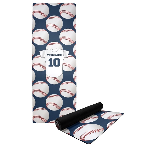 Custom Baseball Jersey Yoga Mat (Personalized)