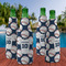 Baseball Jersey Zipper Bottle Cooler - Set of 4 - LIFESTYLE