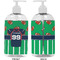 Football Jersey 16 oz Plastic Liquid Dispenser- Approval- White