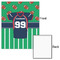 Football Jersey 16x20 - Matte Poster - Front & Back