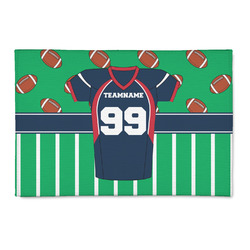 Football Jersey 2' x 3' Patio Rug (Personalized)