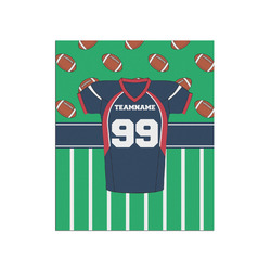 Football Jersey Poster - Matte - 20x24 (Personalized)