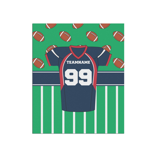 Custom Football Jersey Poster - Matte - 20x24 (Personalized)