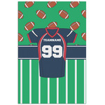 Football Jersey Poster - Matte - 24x36 (Personalized)