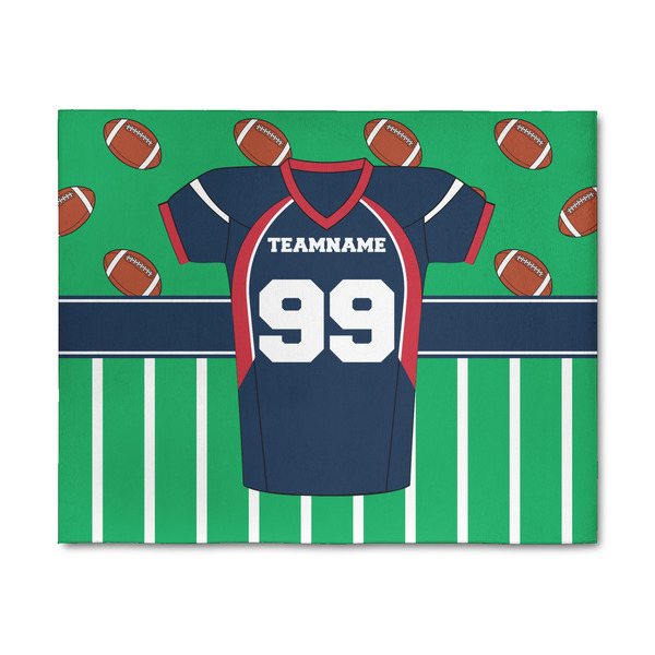 Custom Football Jersey 8' x 10' Patio Rug (Personalized)