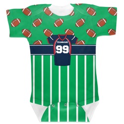 Football Jersey Baby Bodysuit 0-3 (Personalized)