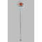 Football Jersey Clear Plastic 7" Stir Stick - Round - Single Stick