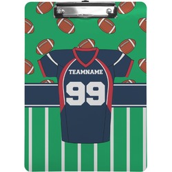 Football Jersey Clipboard (Letter Size) (Personalized)