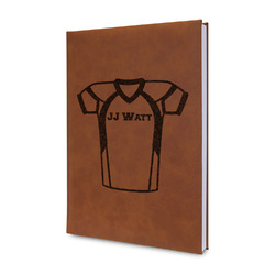 Football Jersey Leatherette Journal (Personalized)