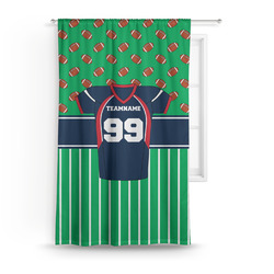 Football Jersey Curtain Panel - Custom Size (Personalized)