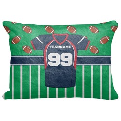 Football Jersey Decorative Baby Pillowcase - 16"x12" (Personalized)