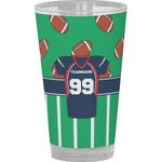 Football Jersey Pint Glass - Full Color (Personalized)