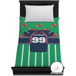 Football Jersey Duvet Cover - Twin (Personalized)