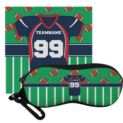Football Jersey Eyeglass Case & Cloth (Personalized)