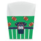 Football Jersey French Fry Favor Box - Front View