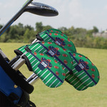 Football Jersey Golf Club Iron Cover - Set of 9 (Personalized)