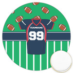 Football Jersey Printed Cookie Topper - 3.25" (Personalized)