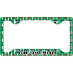 Football Jersey License Plate Frame - Style C (Personalized)