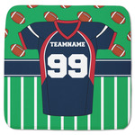 Football Jersey Memory Foam Bath Mat - 48"x48" (Personalized)