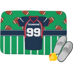 Football Jersey Memory Foam Bath Mat - 24"x17" (Personalized)