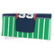 Football Jersey Microfiber Dish Rag - FOLDED (half)