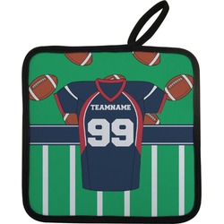 Football Jersey Pot Holder w/ Name and Number