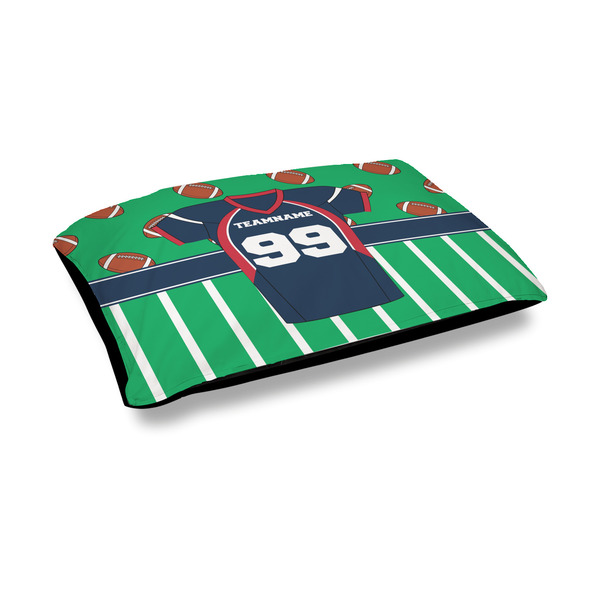 Custom Football Jersey Outdoor Dog Bed - Medium (Personalized)