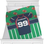Football Jersey Minky Blanket (Personalized)