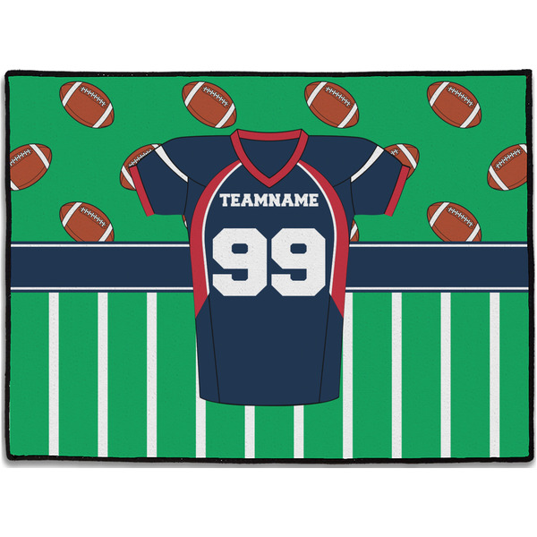 Custom Football Jersey Door Mat (Personalized)