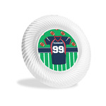 Football Jersey Plastic Party Appetizer & Dessert Plates - 6" (Personalized)