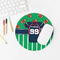 Football Jersey Round Mousepad - LIFESTYLE 2