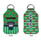 Football Jersey Sanitizer Holder Keychain - Small APPROVAL (Flat)