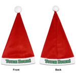 Football Jersey Santa Hat - Front & Back (Personalized)