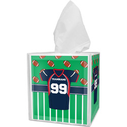 Football Jersey Tissue Box Cover (Personalized)