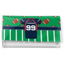 Football Jersey Vinyl Checkbook Cover (Personalized)