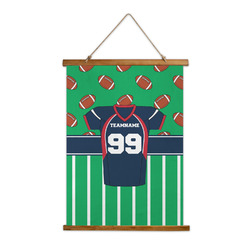 Football Jersey Wall Hanging Tapestry - Tall (Personalized)