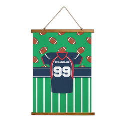 Football Jersey Wall Hanging Tapestry - Tall (Personalized)