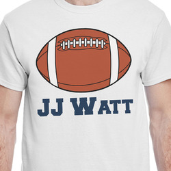 Football Jersey T-Shirt - White (Personalized)