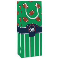 Football Jersey Wine Gift Bags - Gloss (Personalized)