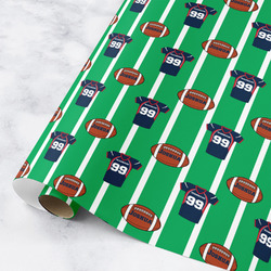 Football Jersey Wrapping Paper Roll - Medium (Personalized)