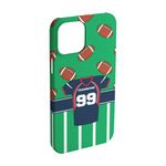 Football Jersey iPhone Case - Plastic - iPhone 15 (Personalized)