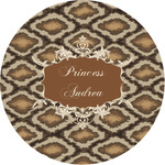 Snake Skin Multipurpose Round Labels - 1" (Personalized)